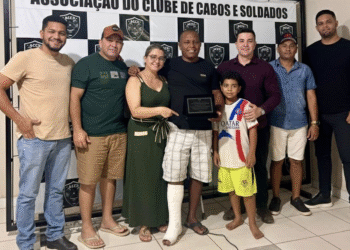 PM é homenageado por ato de bravura em Cáceres