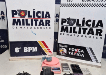 Três presos e armas apreendidas em Cáceres