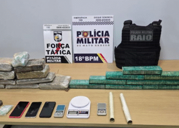 PM apreende 18 kg de drogas em Pontes e Lacerda