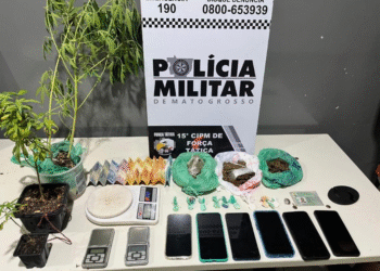 Força Tática prende dupla por tráfico em Várzea Grande