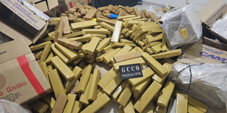 MT apreende 36 toneladas de drogas