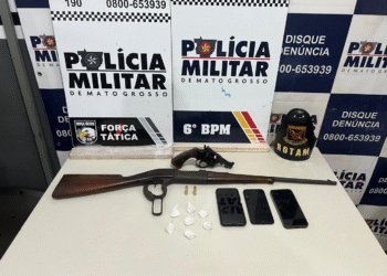 PM prende quatro em operação em Cáceres