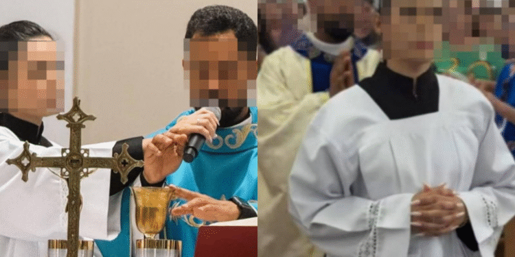 Padre é flagrado com mulher em casa paroquial