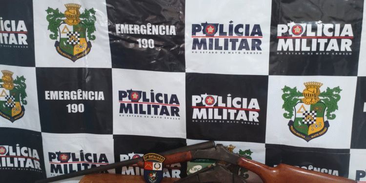 Homem é preso com armas ilegais em Lambari D’Oeste