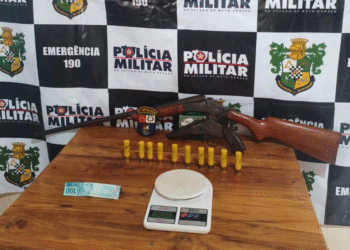 Homem é preso por porte ilegal de arma em Lambari d’Oeste