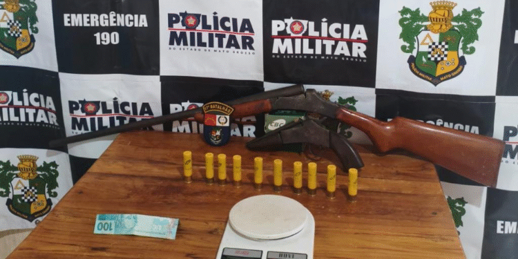Homem é preso por porte ilegal de arma em Lambari d’Oeste