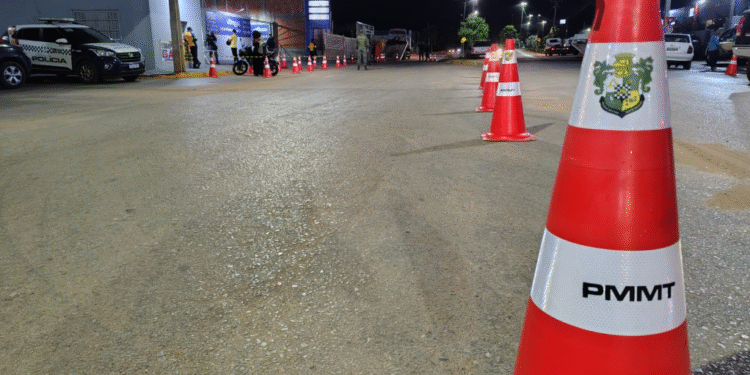Operação Lei Seca em Cáceres prende 7 por embriaguez ao volante