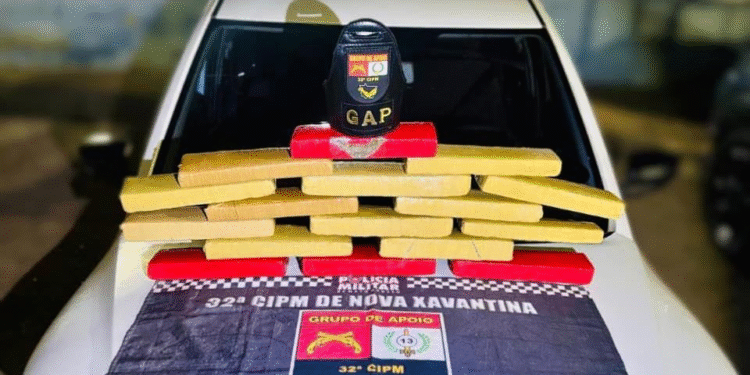 Casal preso com maconha em Nova Xavantina