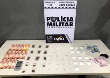 Homem é preso por tráfico de drogas em MT