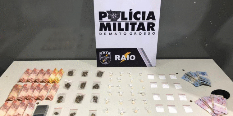 Homem é preso por tráfico de drogas em MT