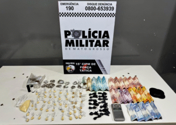 Casal é preso por tráfico