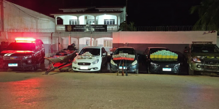 Apreendidos 103 kg de drogas e armas em Cáceres