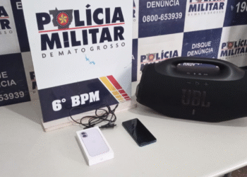 Quatro presos por furto de eletrônicos em Cáceres