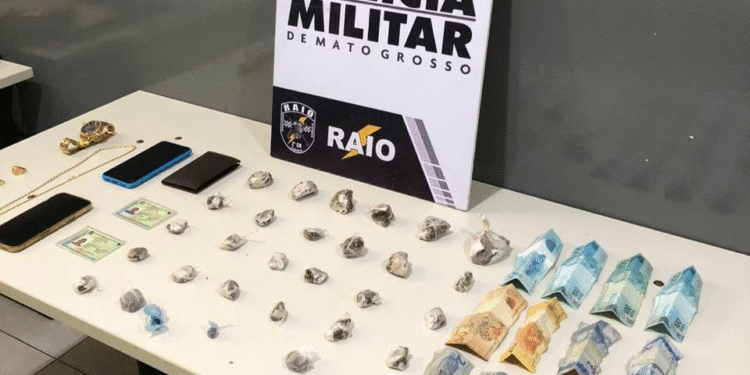 Dupla presa por tráfico em MT