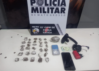 Traficante preso em Várzea Grande