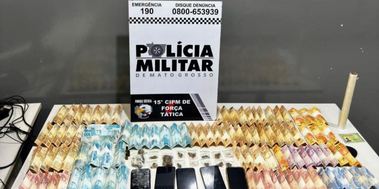 Dois presos por tráfico em ações da Força Tática