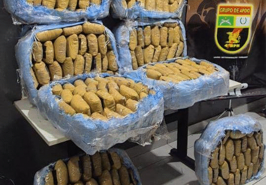 GAP apreende tabletes de drogas e prende casal em MT