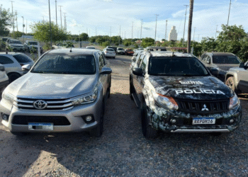 Rotam recupera Hilux roubada