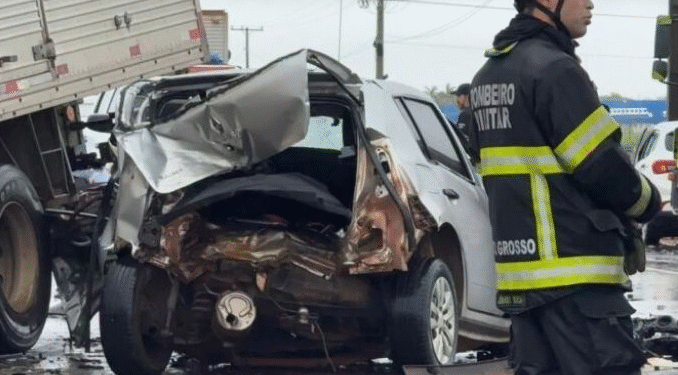 Acidente mata professor em Sorriso