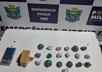 Ação da PM termina com quatro detidos