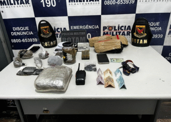 Rotam prende traficante em Cáceres