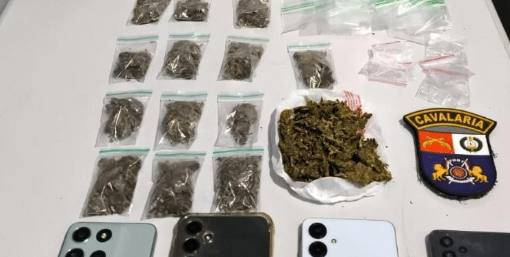 Trio suspeito é detido em MT