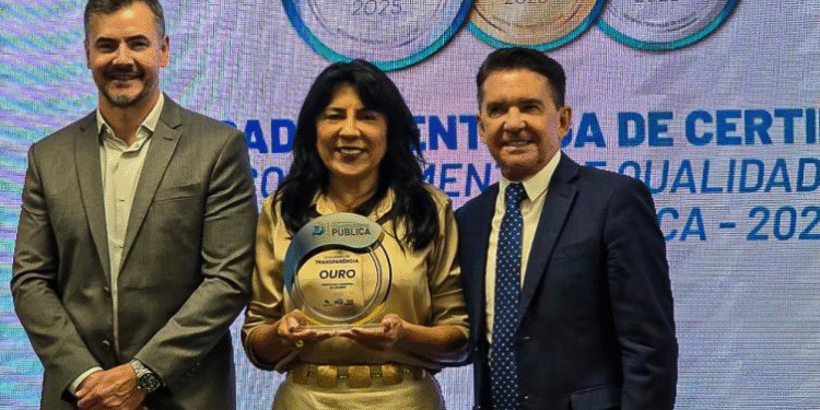 Município conquista Selo Ouro