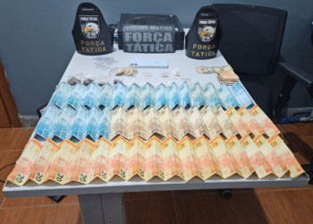 Mulher de 60 anos é presa por tráfico de drogas em Poconé durante operação da PM