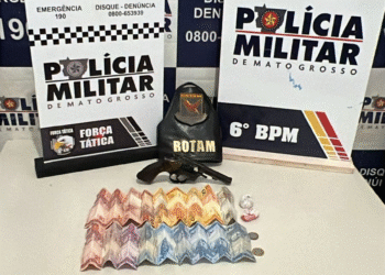 PM prende dois suspeitos, apreende arma e recupera moto ligada a homicídio em Cáceres