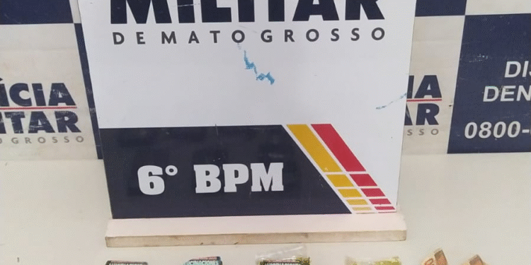 Menor é apreendido com nove tabletes de haxixe durante abordagem policial em Cáceres