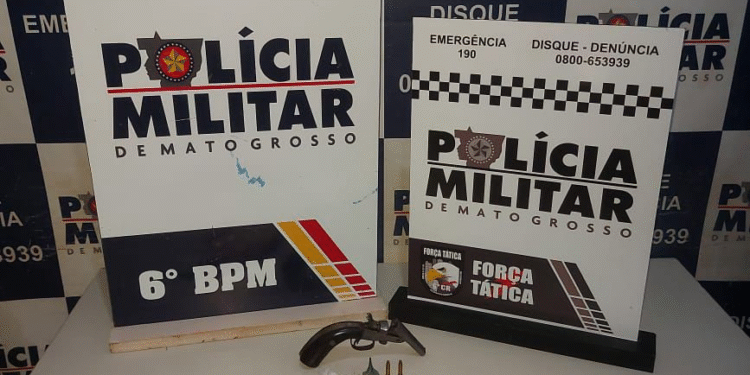 Força Tática prende casal com arma de fogo e drogas durante operação contra facções em Cáceres