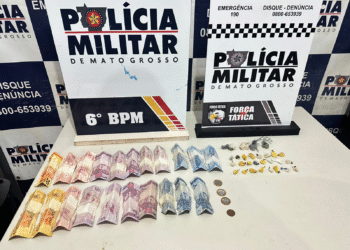 Força Tática prende dois suspeitos por tráfico de drogas durante Operação Tolerância Zero em Cáceres
