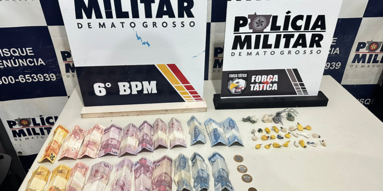 Força Tática prende dois suspeitos por tráfico de drogas durante Operação Tolerância Zero em Cáceres