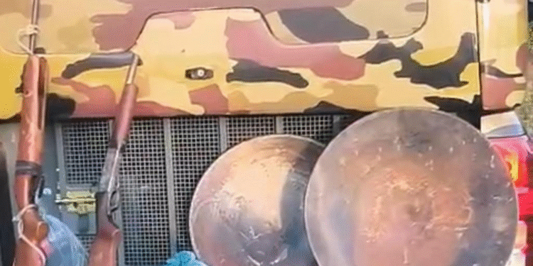 Polícia Militar fecha garimpo ilegal e prende três homens em zona rural de Alta Floresta