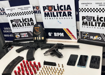 Operação Tolerância Zero prende três faccionados armados no Jardim Aeroporto, em Cáceres