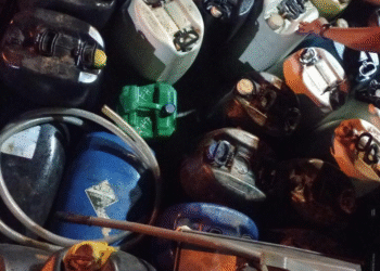 Polícia Militar recupera carga de diesel furtada e prende suspeito em flagrante na BR-234, em Rondonópolis