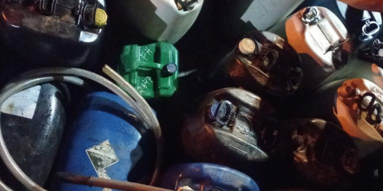 Polícia Militar recupera carga de diesel furtada e prende suspeito em flagrante na BR-234, em Rondonópolis