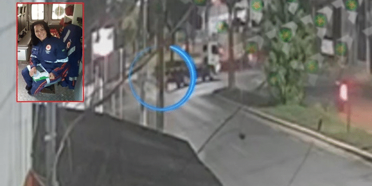 Câmeras registram colisão com caminhão-guincho que matou motociclista na Avenida Beira Rio, em Cuiabá