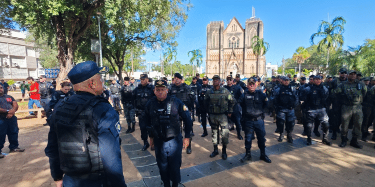 Operação Força Total é lançada em Cáceres com reforço integrado na segurança pública