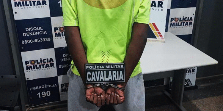 Cavalaria da PM apreende adolescente de 14 anos que atuou como ‘olheiro’ em tentativa de homicídio em Cáceres