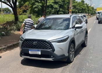 Veículo roubado é recuperado após perseguição com apoio do Vigia Mais MT em Cuiabá