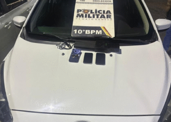 Quadrilha é presa e carro roubado é recuperado durante operação da PM em Cuiabá