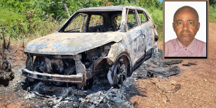 Veículo é encontrado totalmente carbonizado nas proximidades da Ponte do Pari