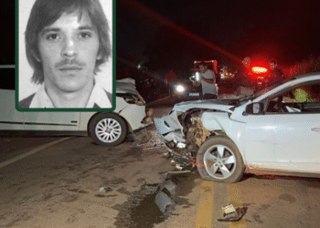 Idoso morre após colisão entre motocicleta e carro em Pontes e Lacerda