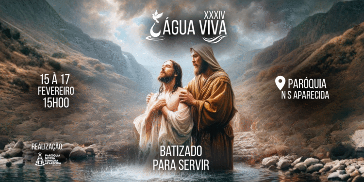 Paróquia Nossa Senhora Aparecida realiza 34º Encontro Água Viva durante o Carnaval em Cáceres