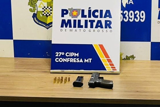 Homem é preso após agredir e ameaçar mulher de morte em Confresa