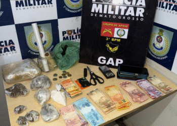 Três homens são presos com drogas e dinheiro durante operação em Cuiabá