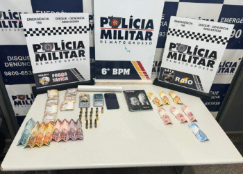 Operação Interceptio prende suspeito e apreende drogas, munições e materiais do tráfico em Cáceres