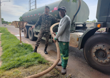 Megaoperação une Águas do Pantanal, Exército e Prefeitura para normalizar abastecimento em Cáceres