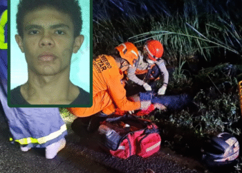 Jovem morre e mulher fica gravemente ferida após colisão frontal na BR-174 entre Cáceres e Caramujo